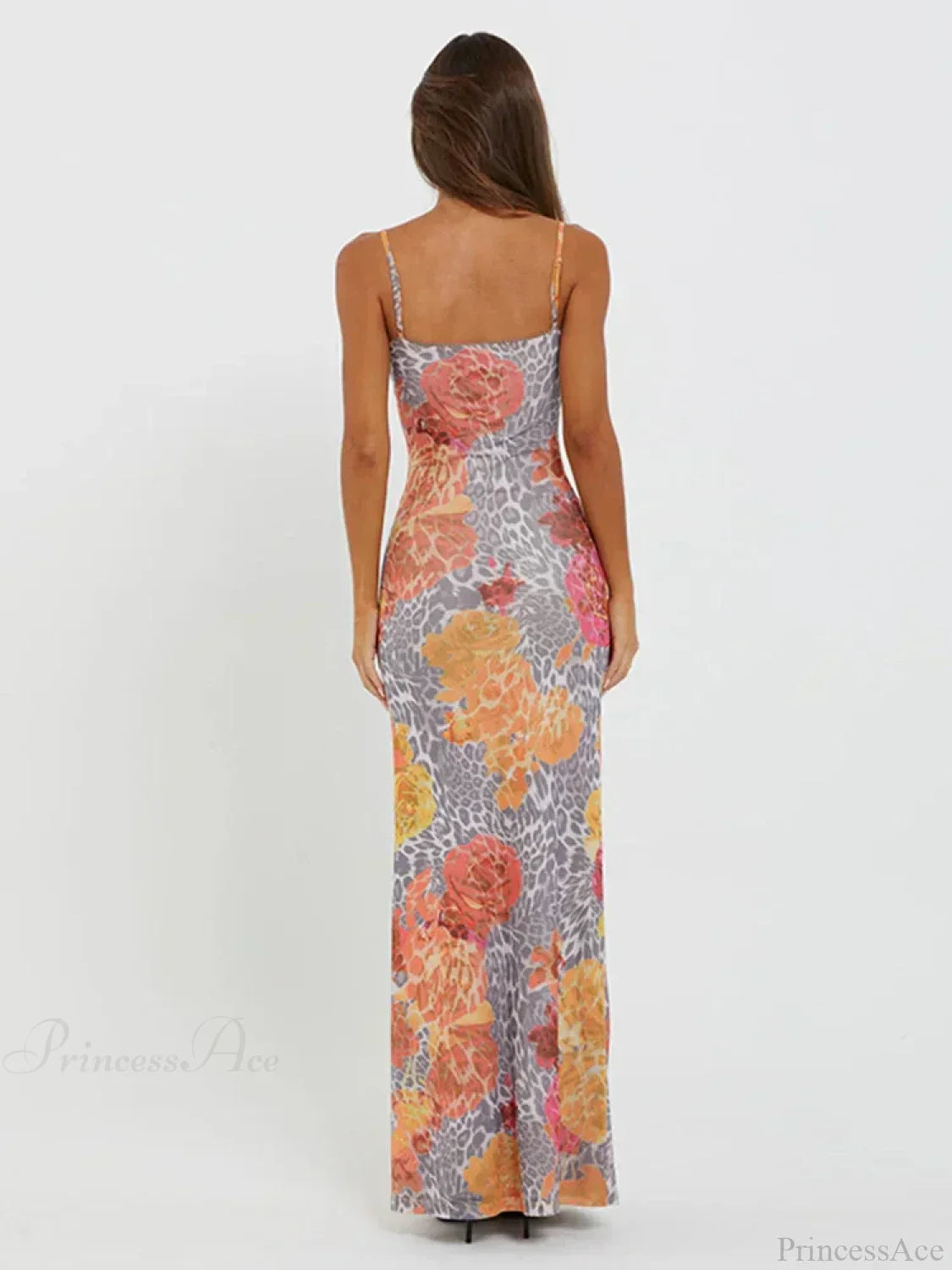 Leopard Print Slim Bodycon Vacation Dress