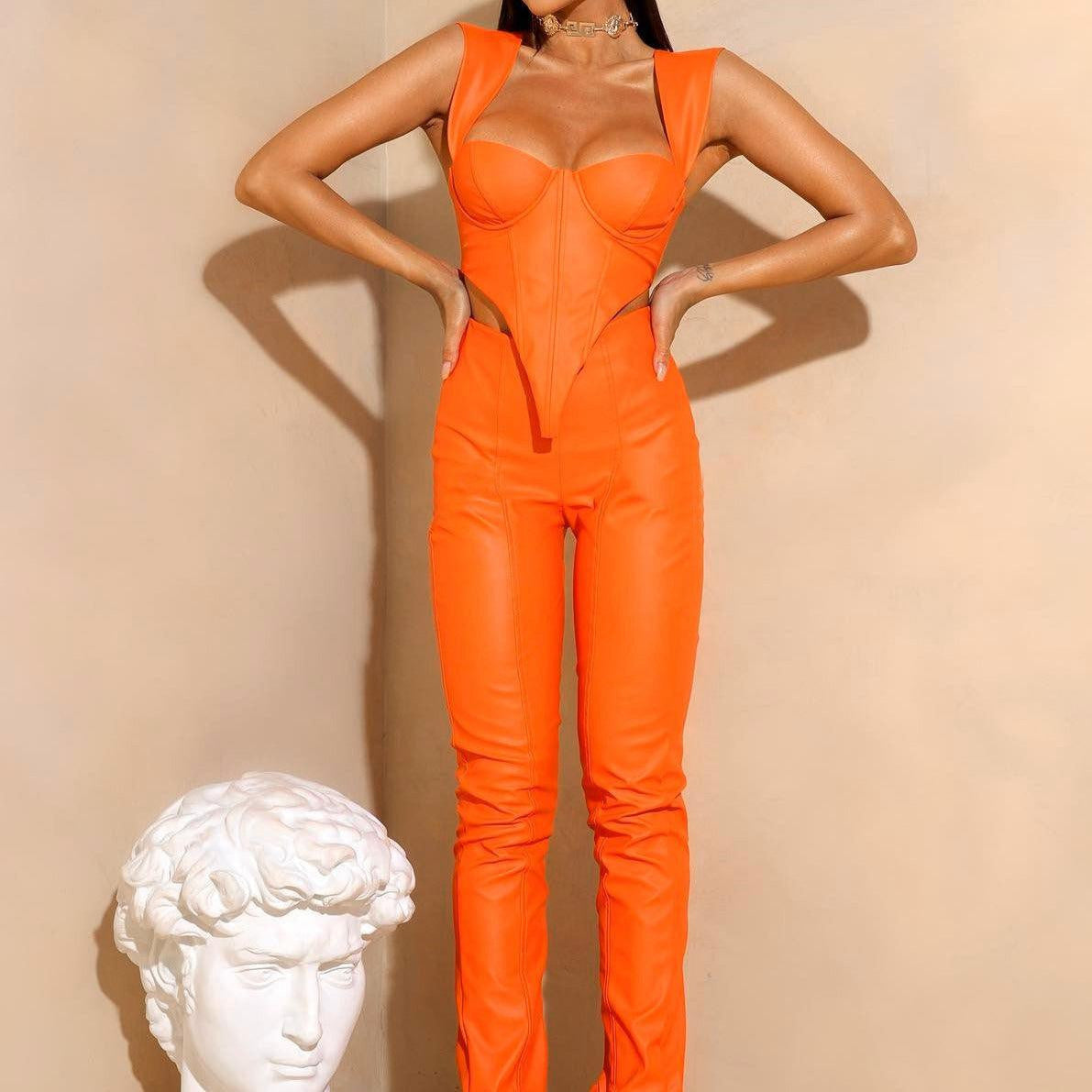 KittenAlarm - Leticia Solid Pants Set