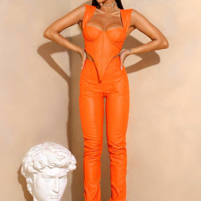KittenAlarm - Leticia Solid Pants Set