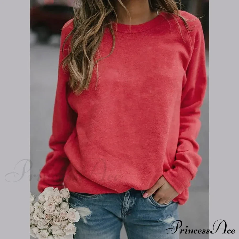 Long Sleeve O Neck T-Shirt