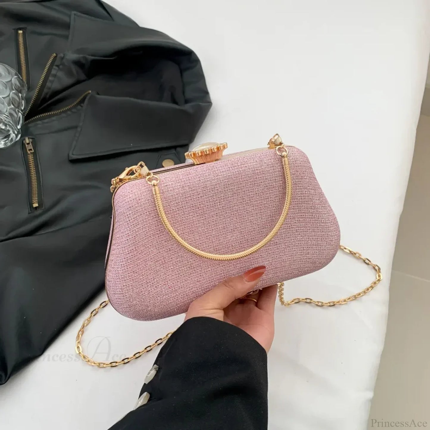 Luxury High Design Glitter Banquet Party Evening Clutch Bag