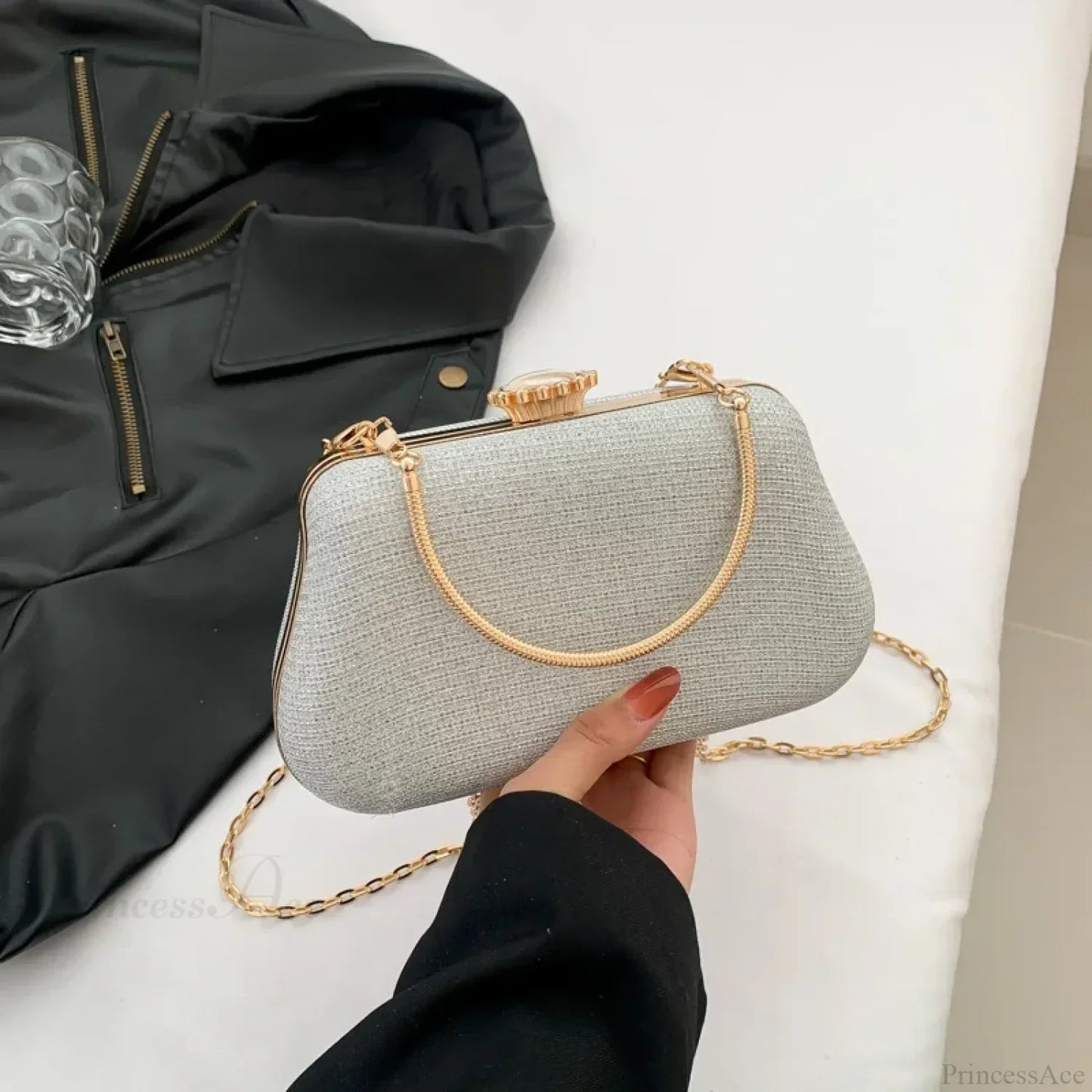 Luxury High Design Glitter Banquet Party Evening Clutch Bag