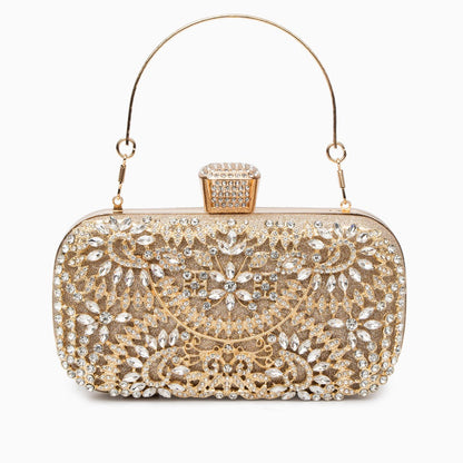 Elegant Floral Clutch Bag
