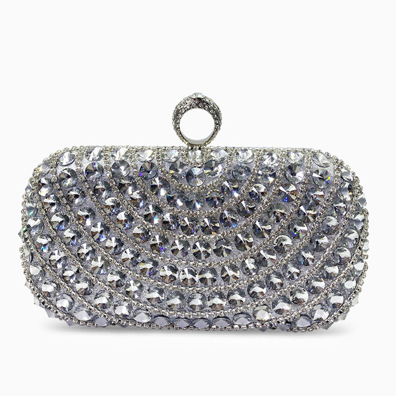 Diamond Clutch Bag by Luz