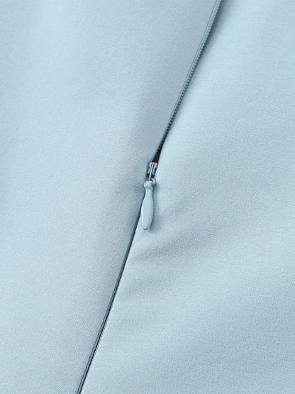 Off Shoulder Oversized Bow Detail Bodycon Mini Dress
