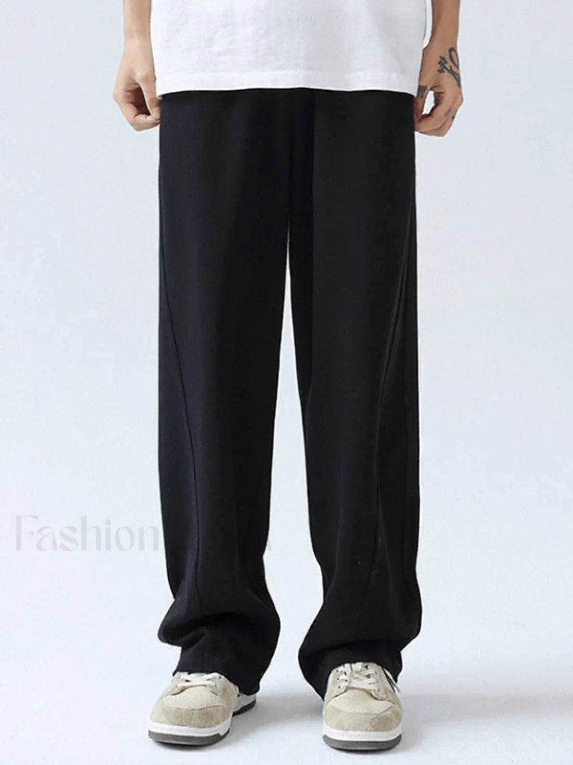 Men's Paneled Loose Casual Pants