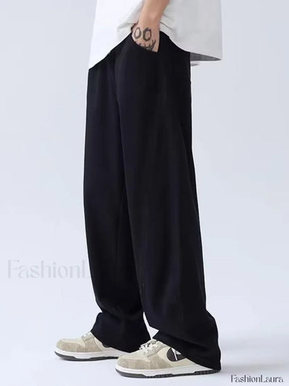Men's Paneled Loose Casual Pants