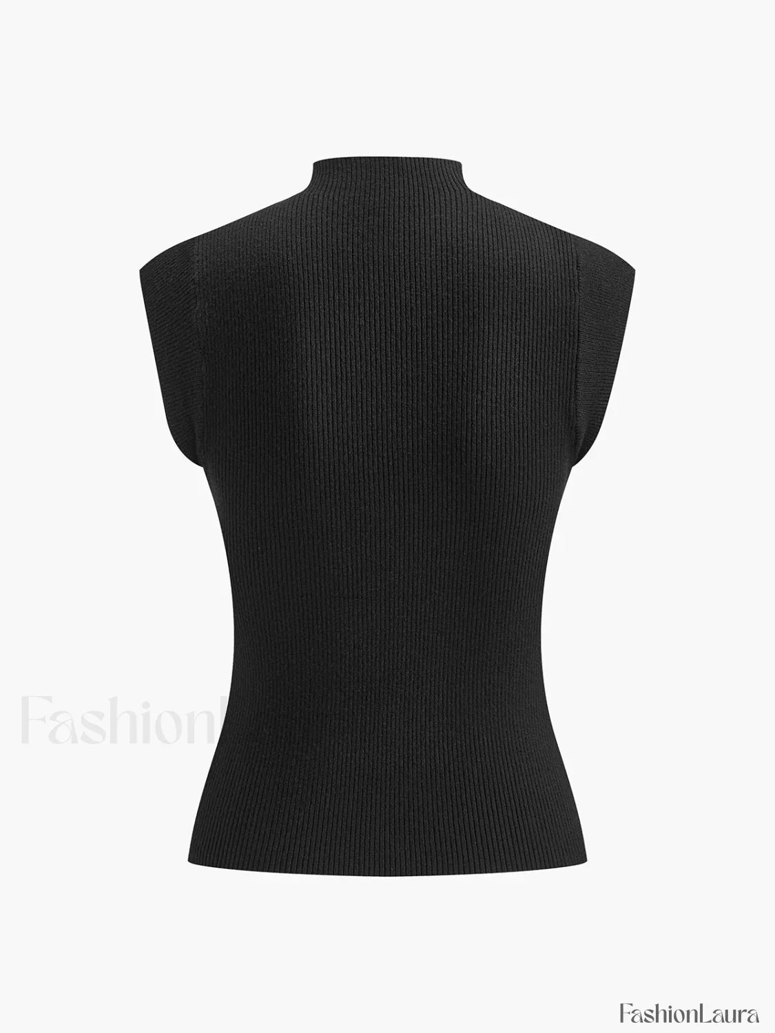 Mesh Patchwork Sleeveless Top