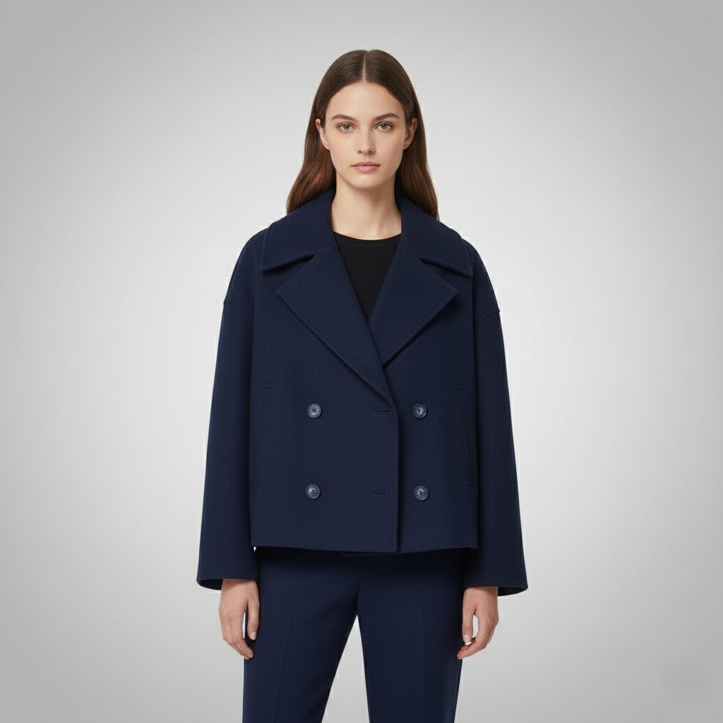 | Classic Double Button Short Jacket