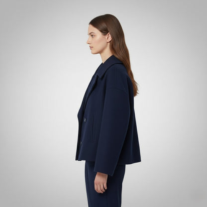 | Classic Double Button Short Jacket