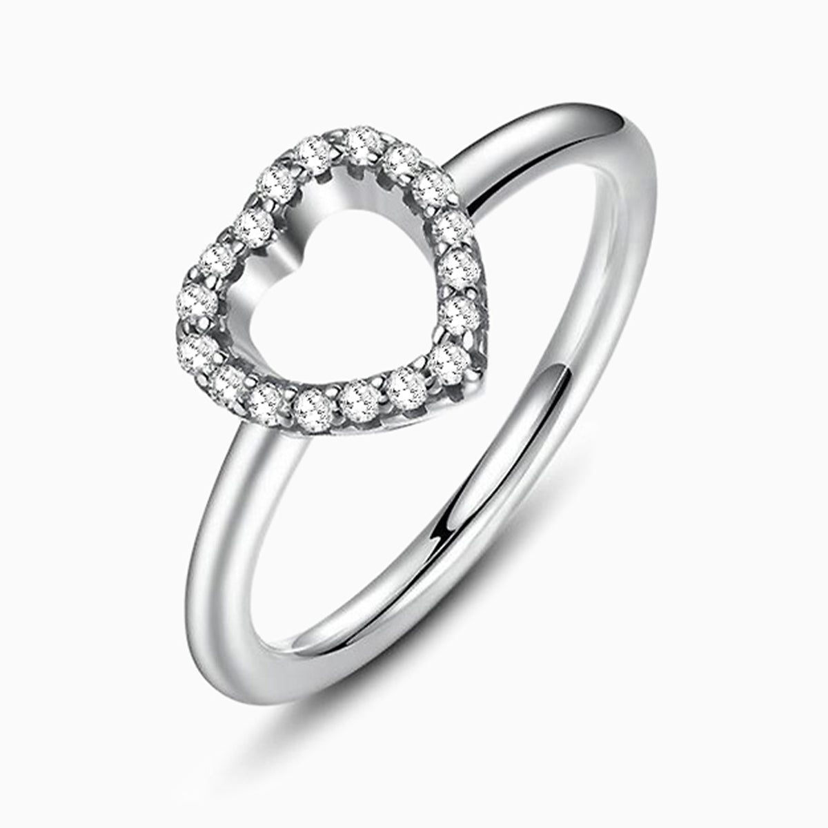 Heart Open Ring