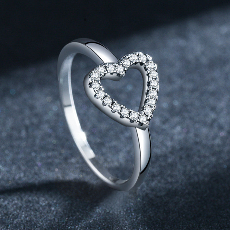 Heart Open Ring
