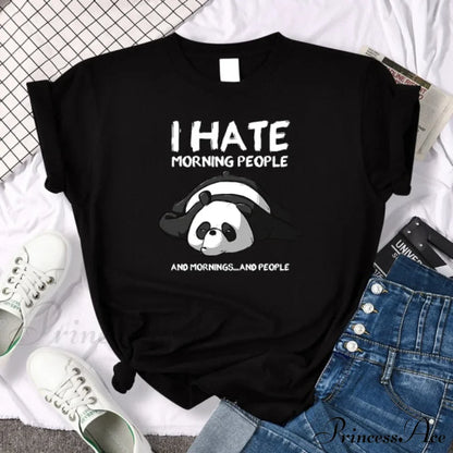 Oversize Fashion Clothing Funny Korean Style T-Shirts
