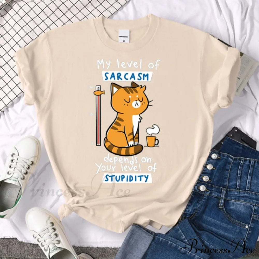 Oversize Fashion Clothing Funny Korean Style T-Shirts
