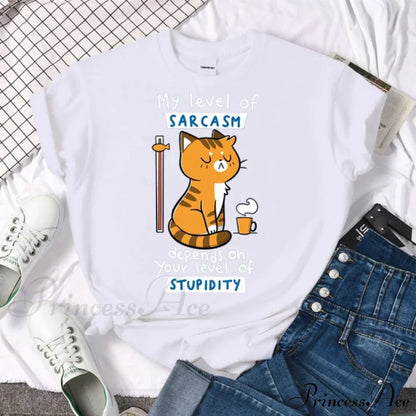 Oversize Fashion Clothing Funny Korean Style T-Shirts