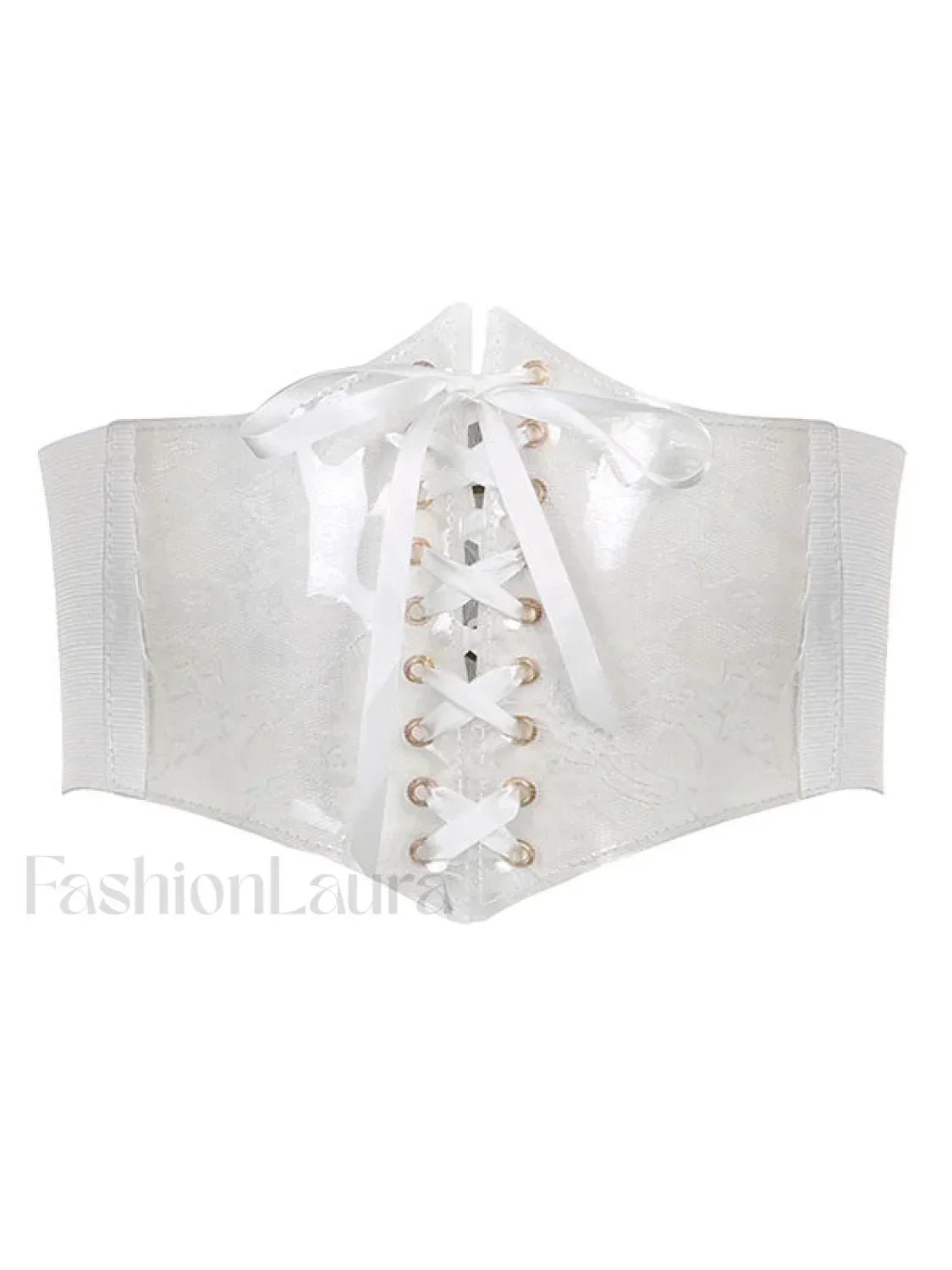 Patchwork Lace Corset Top