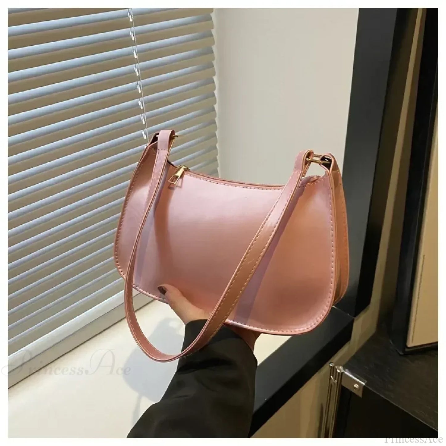 Patent Leather Versatile Fashion Shoulder Bag