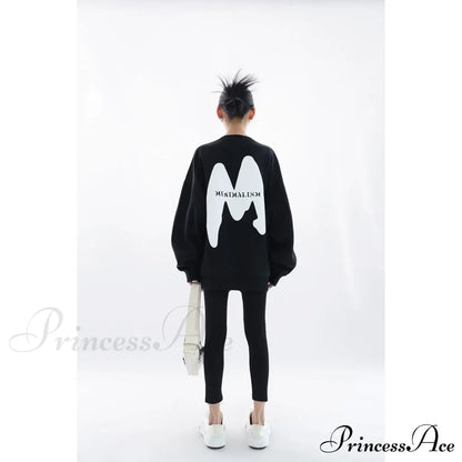 Printed Trendy Loose Casual Cozy Hoodie