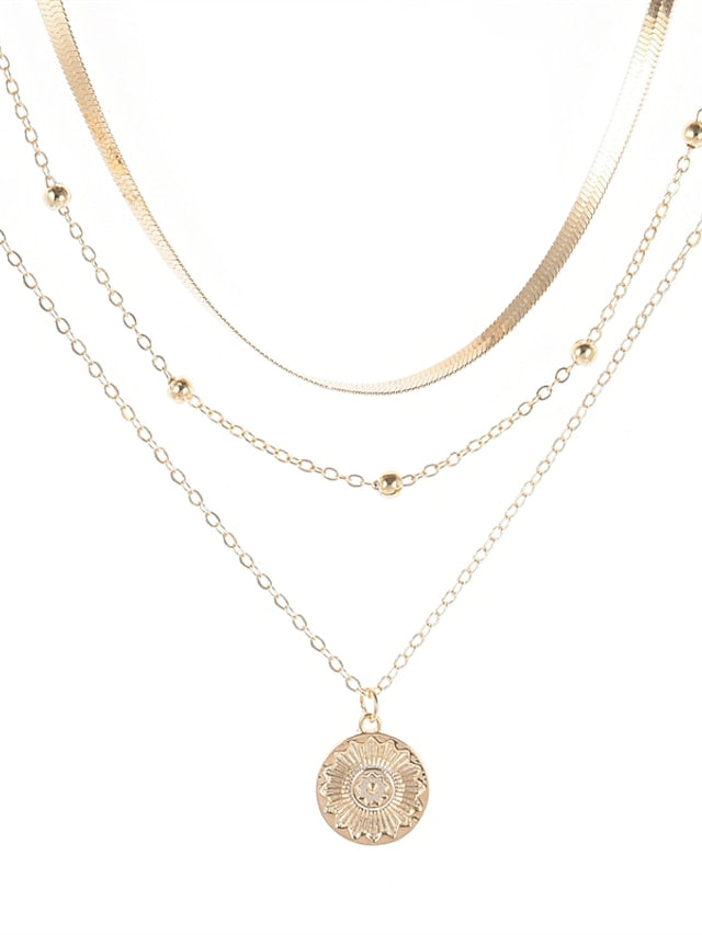 Womens Outdoor Flower Necklace Fashion