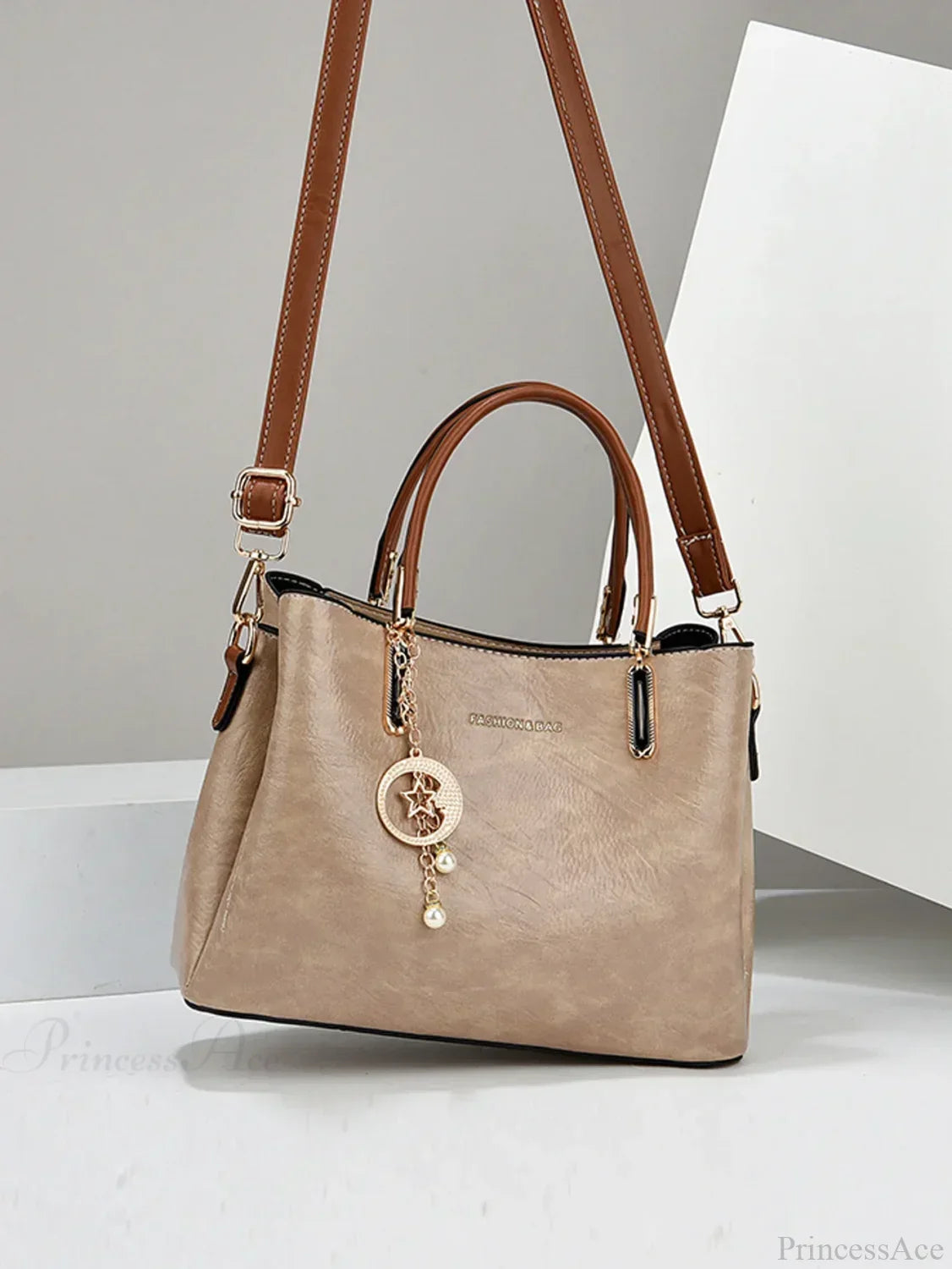 Pure Color Simple Senior Women's Crossbody Handbag