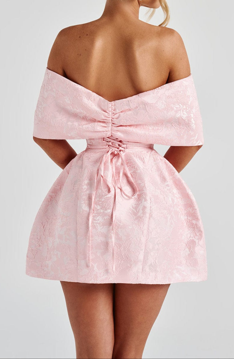 Alba Mini Dress - Blush