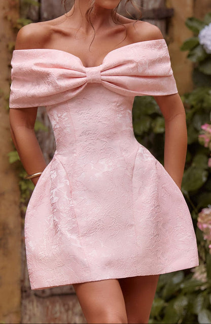 Alba Mini Dress - Blush