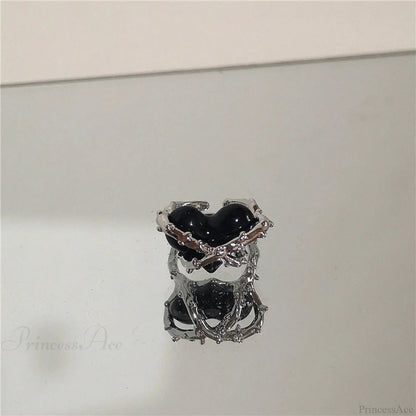 Rebellious Harajuku Dark Ring