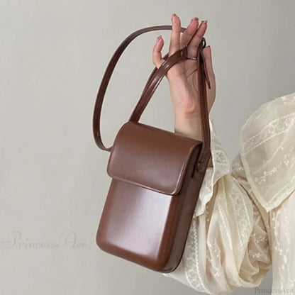 Retro Mini Crossbody Square Handbag Women’s Shoulder Bag