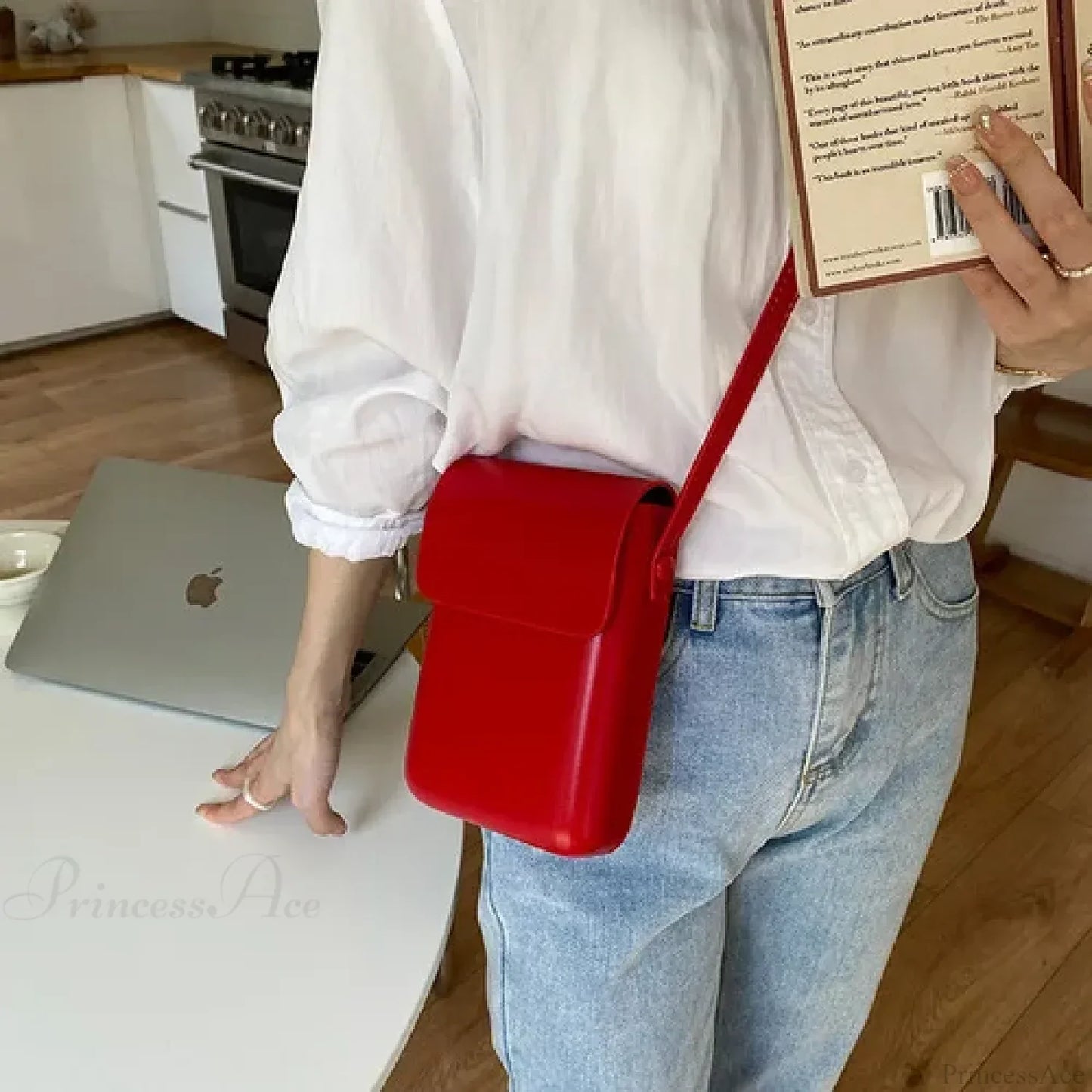 Retro Mini Crossbody Square Handbag Women’s Shoulder Bag