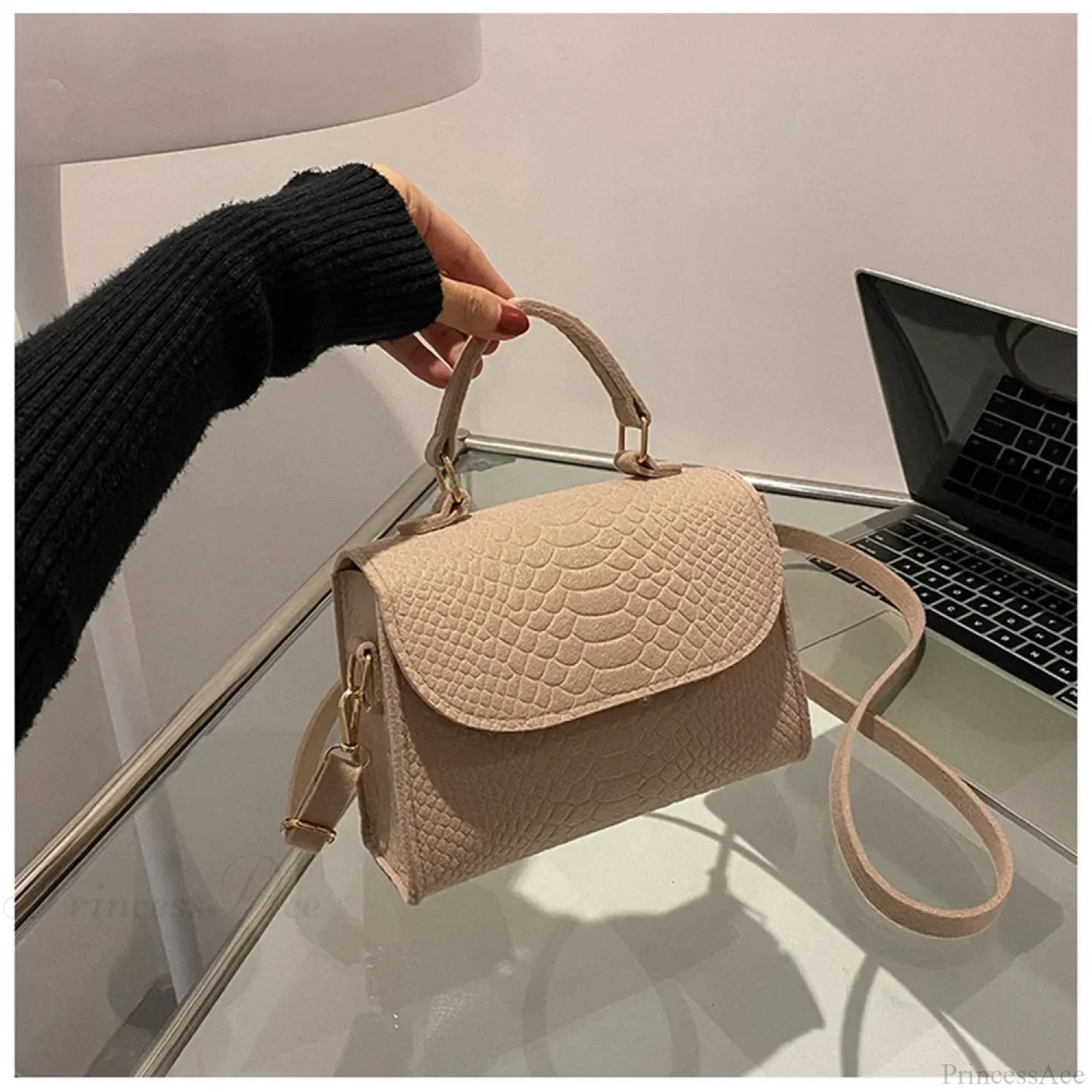 Retro Square Designer Luxury Crossbody