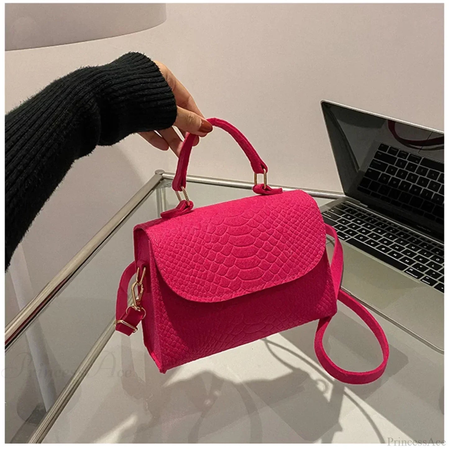 Retro Square Designer Luxury Crossbody
