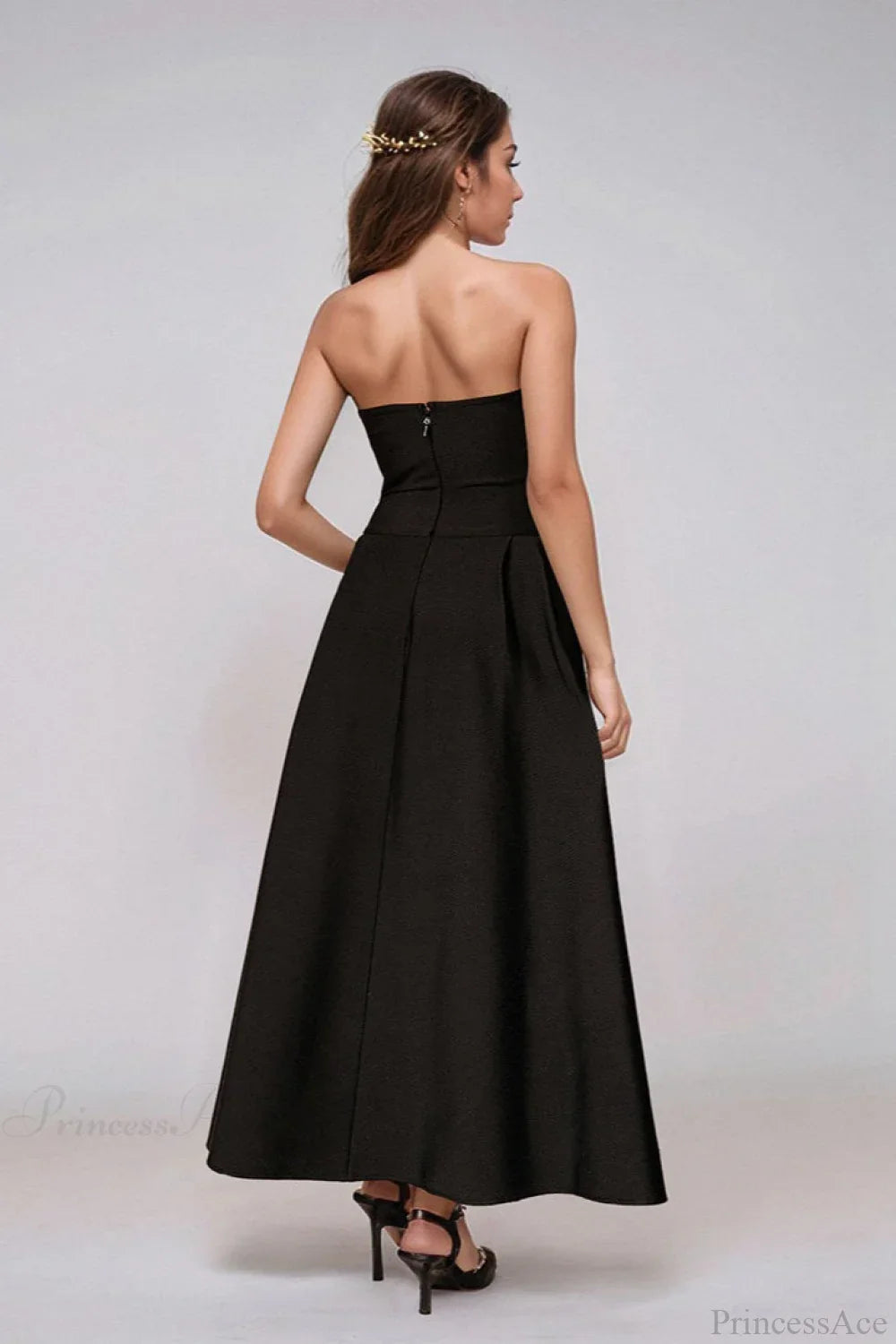 Rhinestone Beaded Off-the-Shoulder Fitted Bodycon Evening Dress