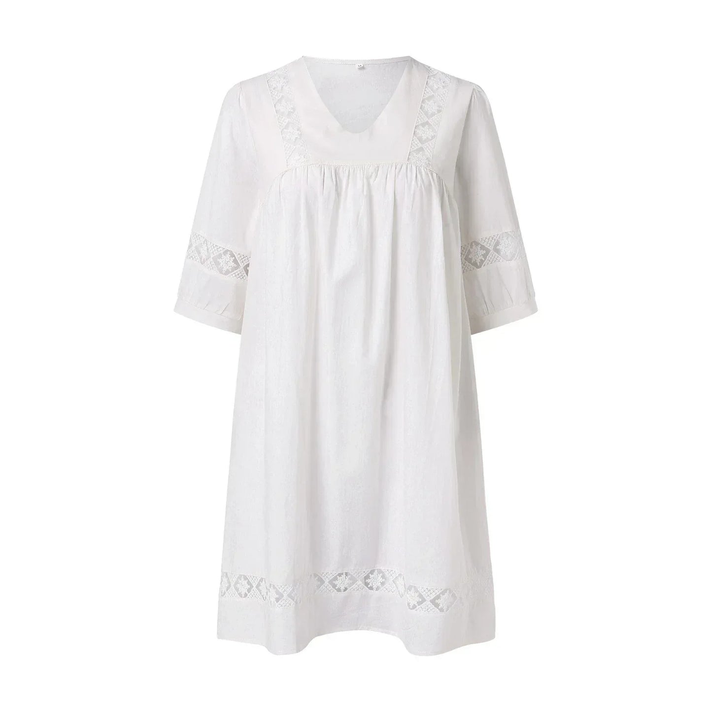 Boho Sundress Casual Summer Lace Dress