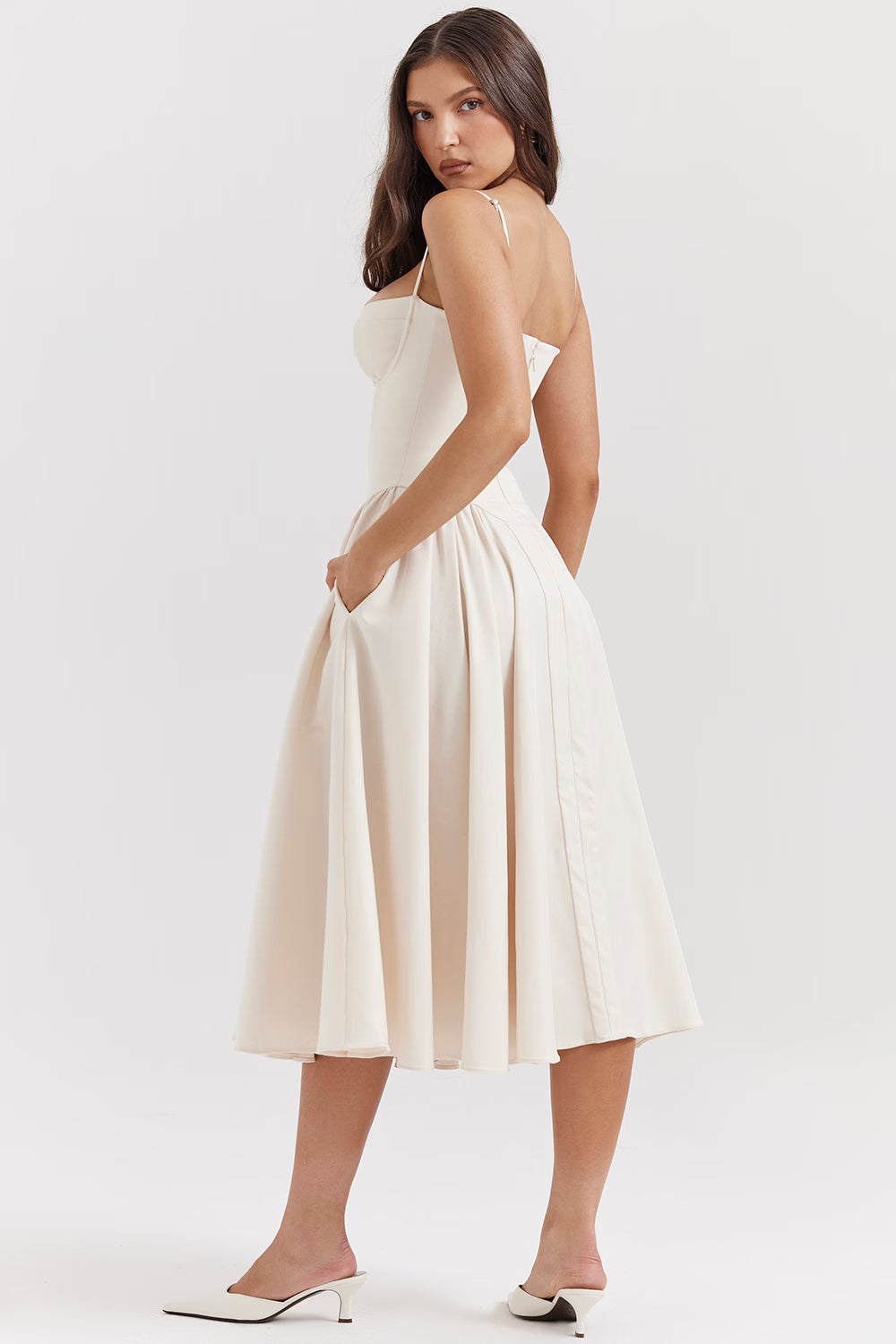 Lory Elegant Midi Dress