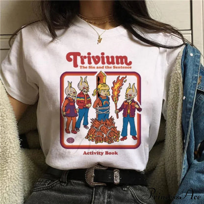 Satan Horror Demon Death Scary Devil Funny T-shirt
