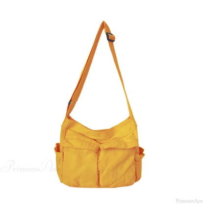 School Messenger Large Capacity Canvas Crossbody