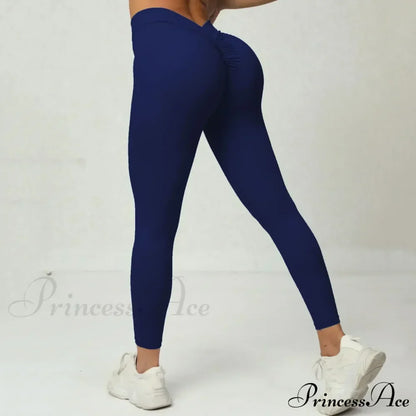 Scrunch Seamless Gym Yoga Sport Knitted Legging