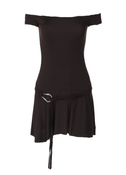 Blessin Off Shoulder Mini Dress
