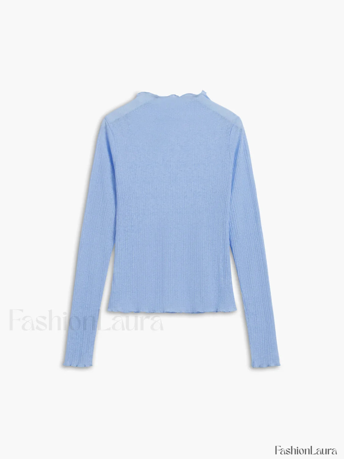 See Through Graceful Mesh Textured Shirt