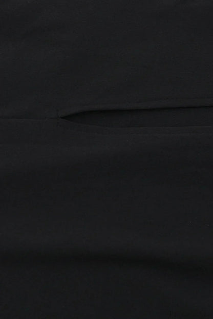 Sexy Off-Shoulder Ruffled Slit Party Dress