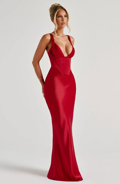 SHAE | CORSET MAXI DRESS