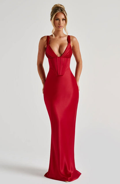 SHAE | CORSET MAXI DRESS