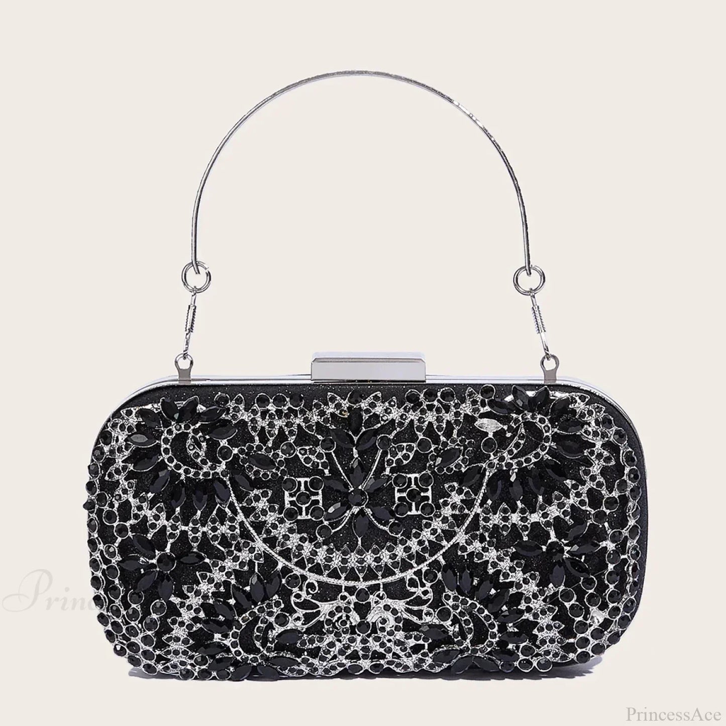 Shiny Corduroy Fashionable Dinner Party Wedding Clutch Bag