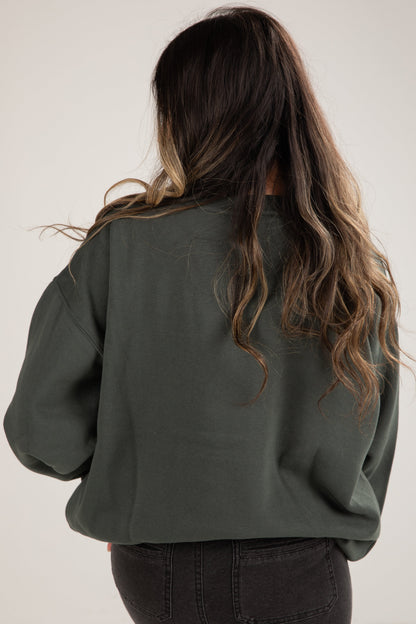 Maison Cotton Sweatshirt | Greenville South Carolina Print | Relaxed Fit