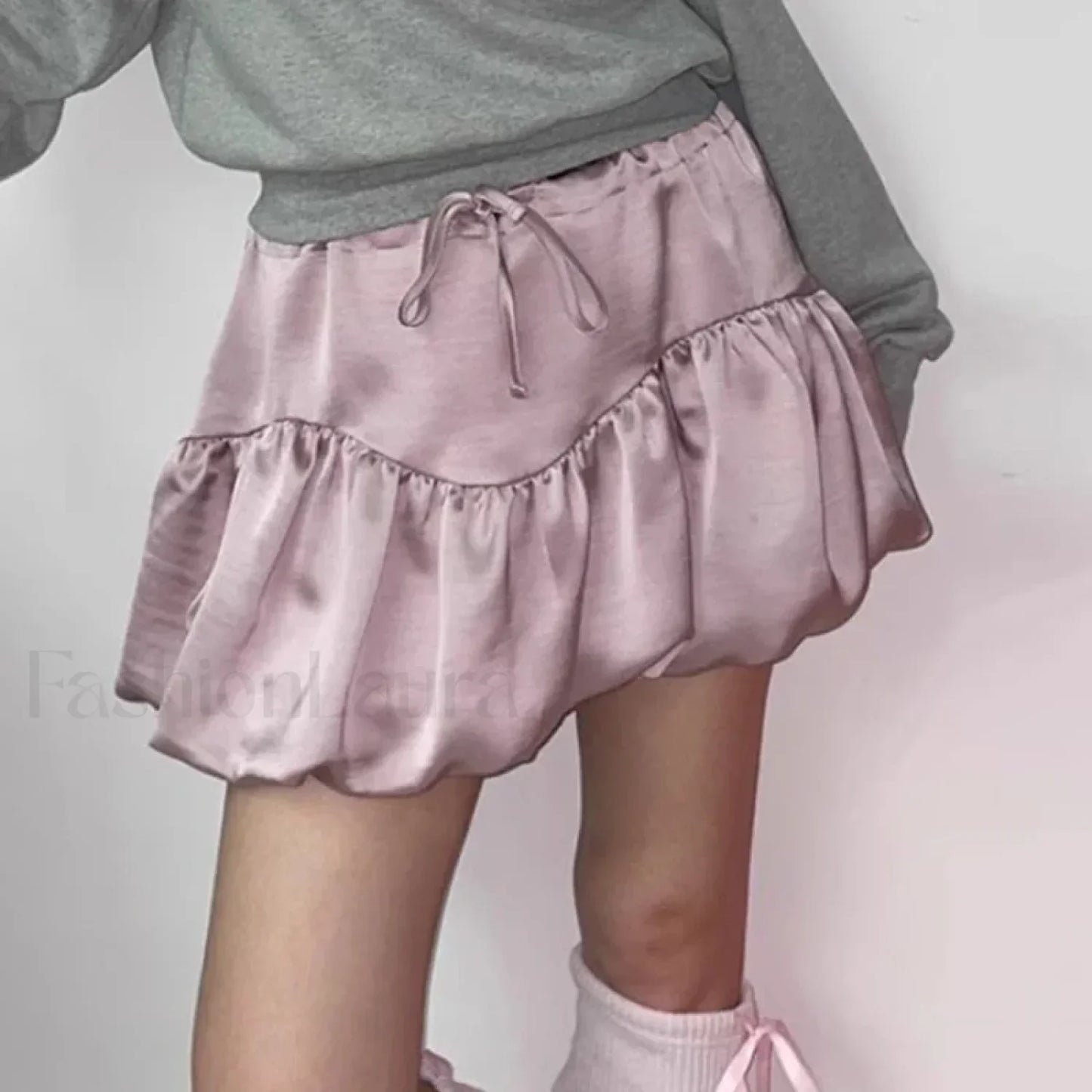 Silk Patchwork Japanese Tutu Skirt