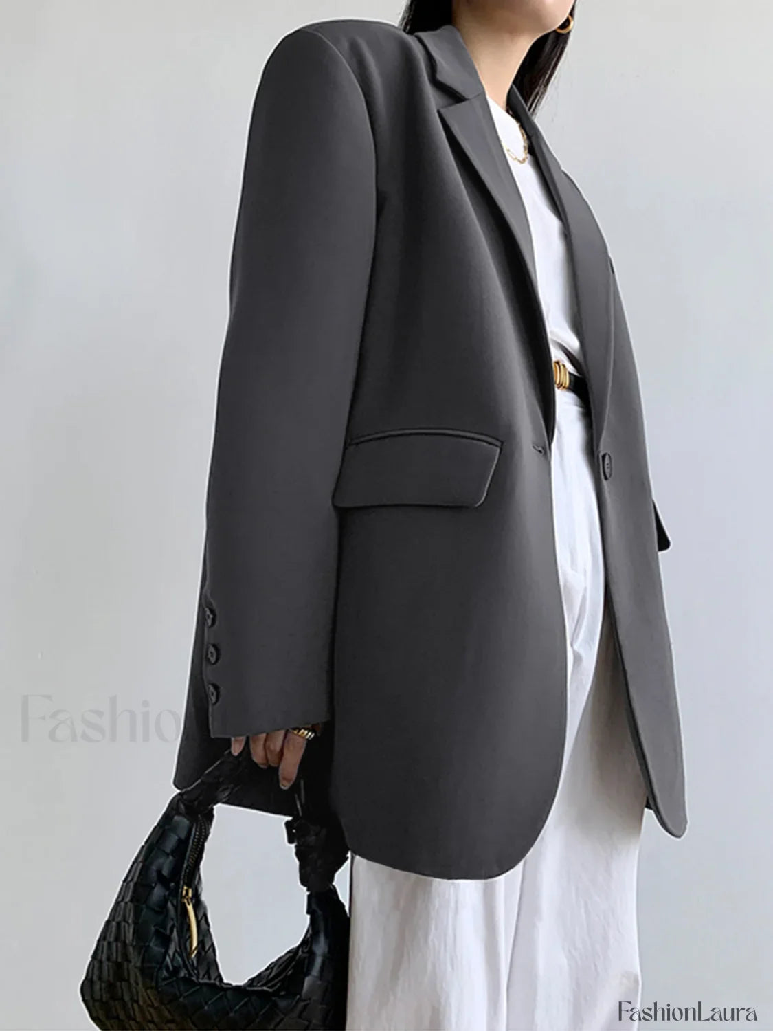 Single Breasted Graceful Essential Blazer