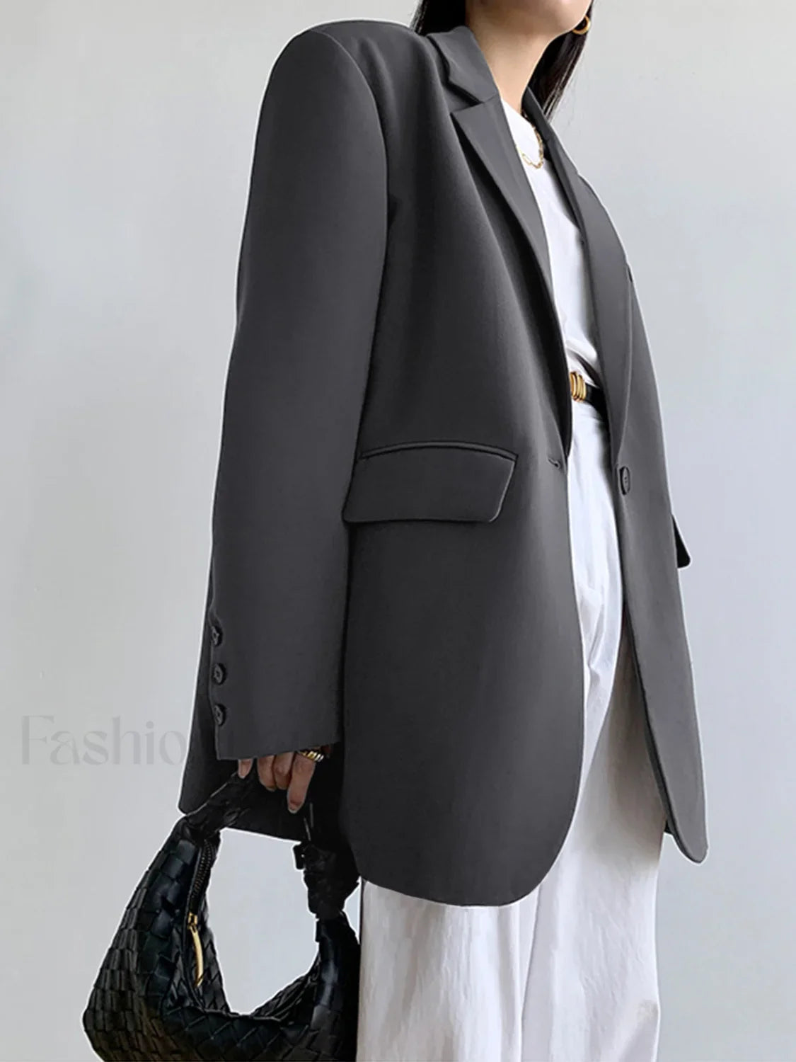 Single Breasted Graceful Essential Blazer