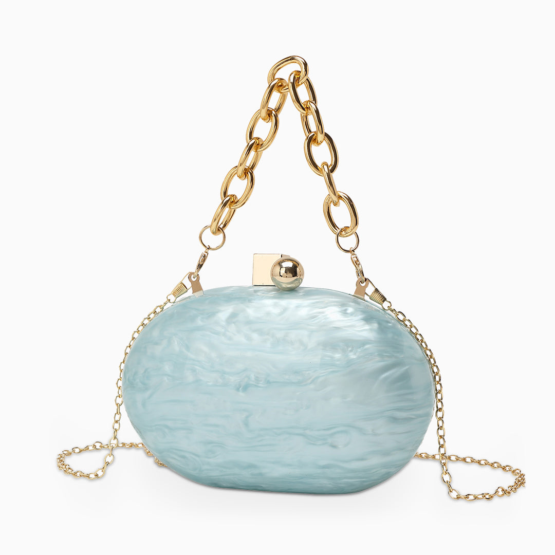 Skylynn Clear Acrylic Clutch