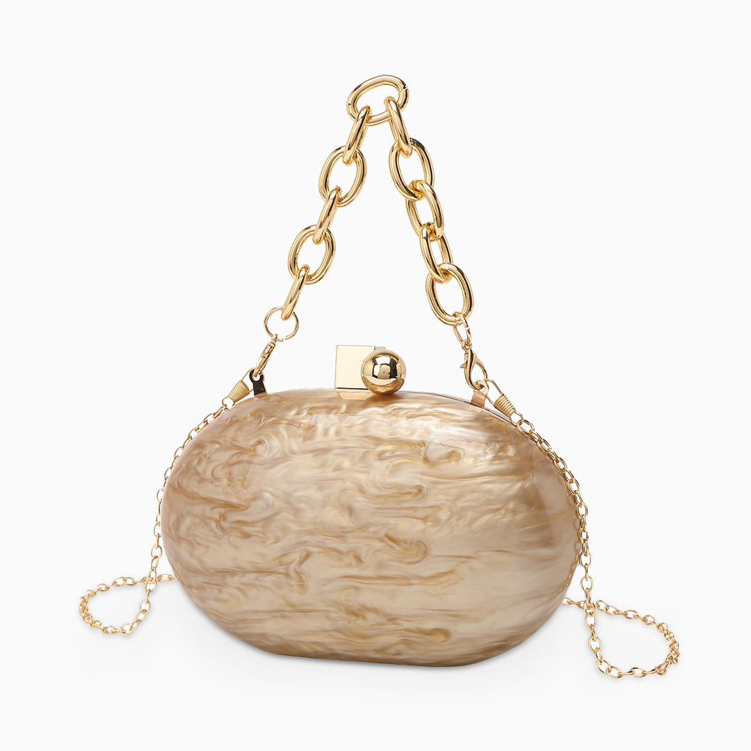 Skylynn Clear Acrylic Clutch