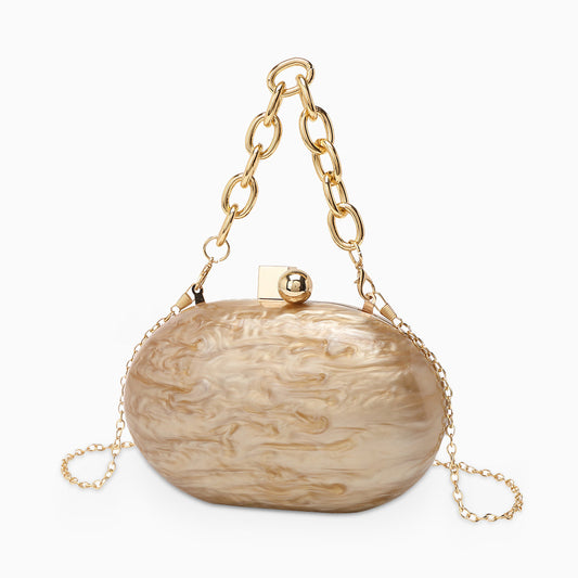 Skylynn Clear Acrylic Clutch